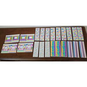 Mrs. Grossman's Lot of 22 Sticker Sheets (Bitsy Blossoms, Butterflies, Etc)